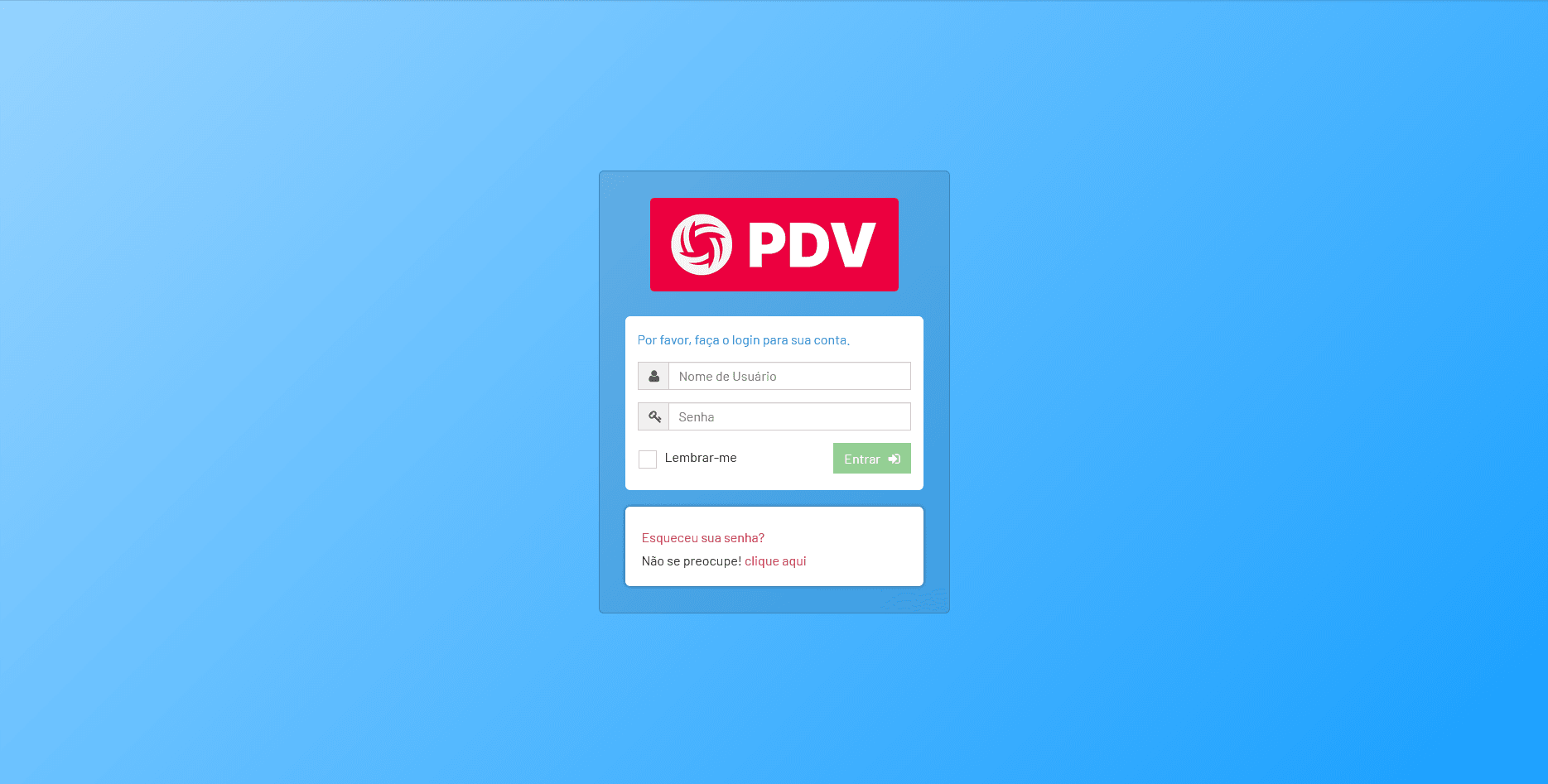 Captura de tela do sistema Lotus PDV