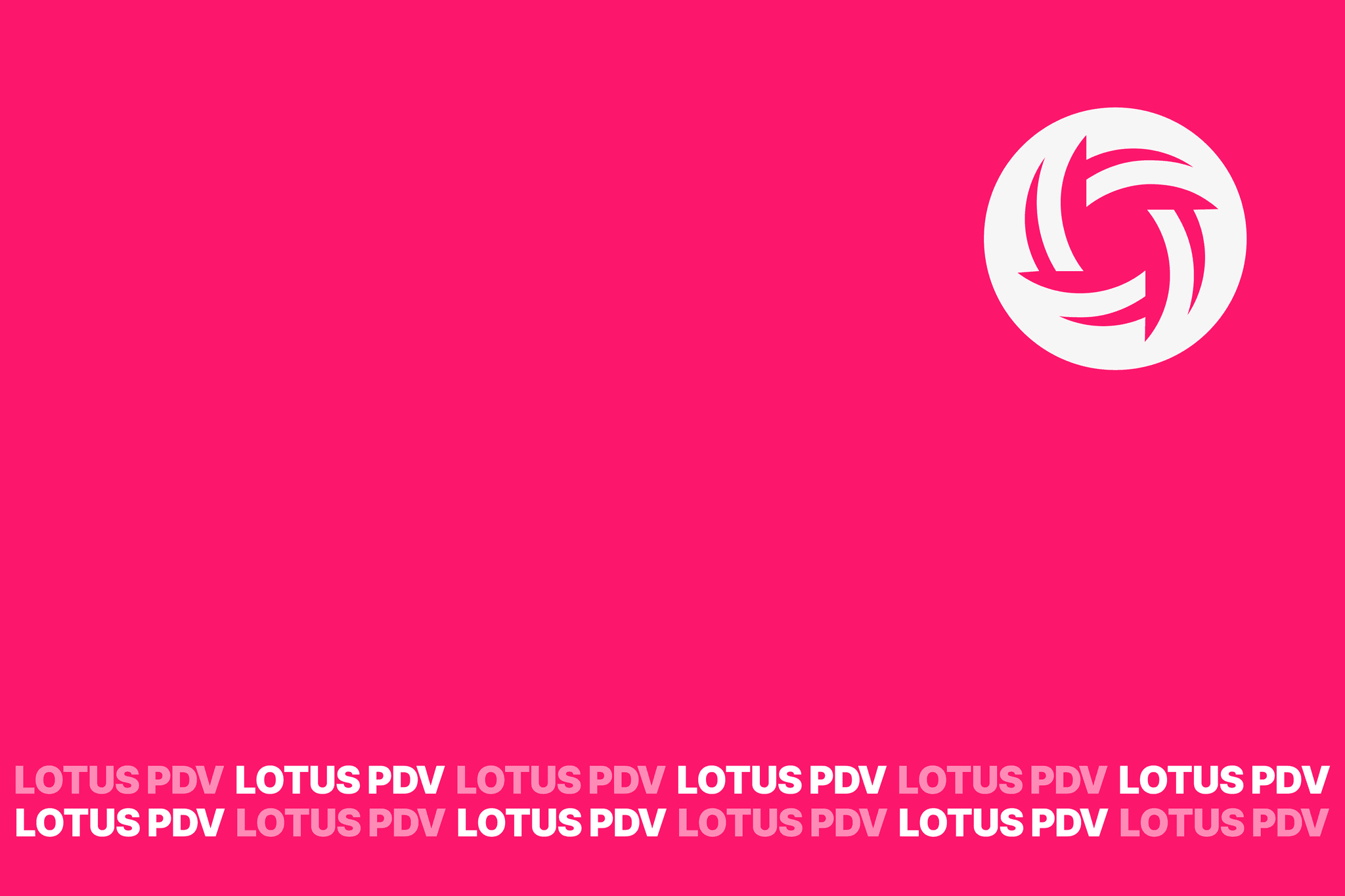 Capa do projeto Lotus PDV