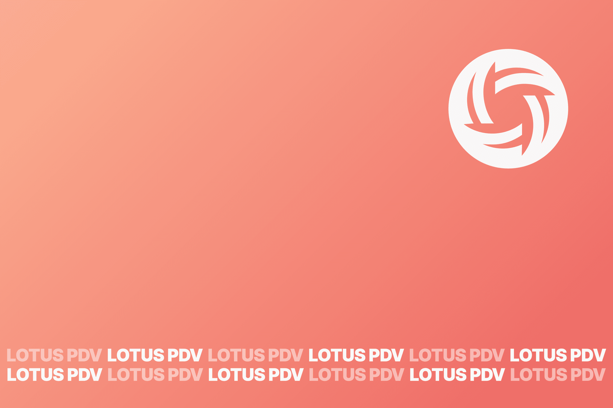 Capa do projeto Lotus PDV